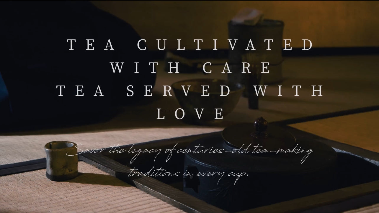 Load video: tea cultivated with care
